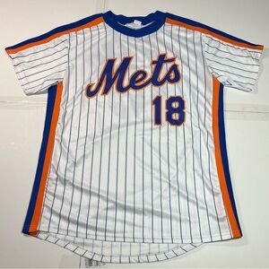 New York Mets Large Darryl Strawberry #18 MLB SGA Jersey Officially Licensed